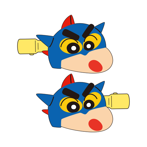 クレヨンしんちゃん フロッキーヘアクリップ しんちゃん（アクション